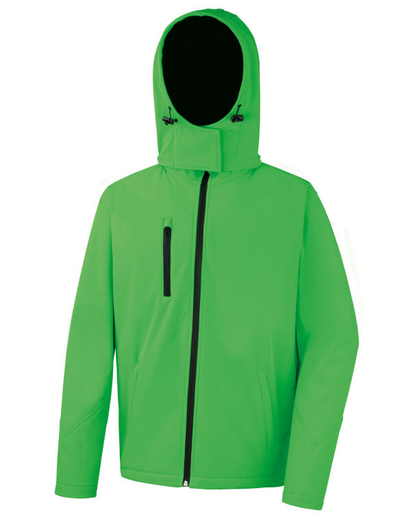 Men s Personalised Soft Shell Hooded Jacket