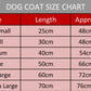 Personalised Quilted Dog Coat